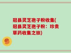 冠县灵芝孢子粉收集(冠县灵芝孢子粉：珍贵草药收集之旅)