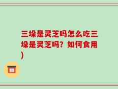 三垛是灵芝吗怎么吃三垛是灵芝吗？如何食用)
