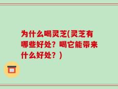 为什么喝灵芝(灵芝有哪些好处？喝它能带来什么好处？)