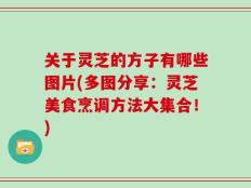 关于灵芝的方子有哪些图片(多图分享：灵芝美食烹调方法大集合！)