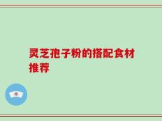 灵芝孢子粉的搭配食材推荐