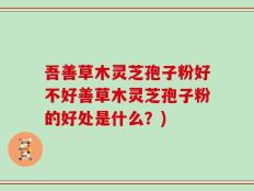 吾善草木灵芝孢子粉好不好善草木灵芝孢子粉的好处是什么？)