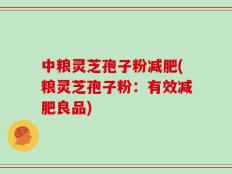 中粮灵芝孢子粉减肥(粮灵芝孢子粉：有效减肥良品)