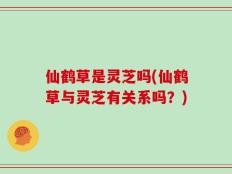 仙鹤草是灵芝吗(仙鹤草与灵芝有关系吗？)