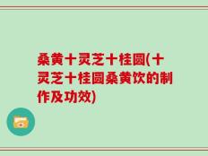 桑黄十灵芝十桂圆(十灵芝十桂圆桑黄饮的制作及功效)