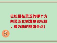 巴松措在灵芝的哪个方向灵芝北侧发现巴松措，成为新的旅游景点)