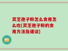 灵芝孢子粉怎么食用怎么吃(灵芝孢子粉的食用方法及建议)