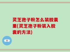 灵芝孢子粉怎么装胶囊里(灵芝孢子粉装入胶囊的方法)