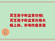 灵芝孢子粉盆景价格(灵芝孢子粉盆景价格大幅上扬，市场热度高涨