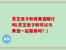灵芝孢子粉用黄酒服行吗(灵芝孢子粉可以与黄酒一起服用吗？)