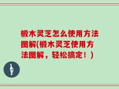 椴木灵芝怎么使用方法图解(椴木灵芝使用方法图解，轻松搞定！)