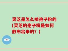 灵芝是怎么喷孢子粉的(灵芝的孢子粉是如何散布出来的？)
