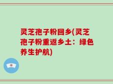 灵芝孢子粉回乡(灵芝孢子粉重返乡土：绿色养生护航)