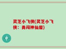 灵芝小飞侠(灵芝小飞侠：勇闯神仙屋)