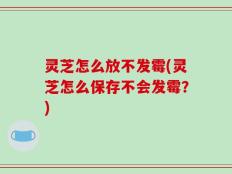 灵芝怎么放不发霉(灵芝怎么保存不会发霉？)