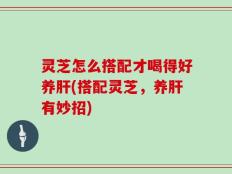 灵芝怎么搭配才喝得好养肝(搭配灵芝，养肝有妙招)