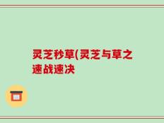 灵芝秒草(灵芝与草之速战速决