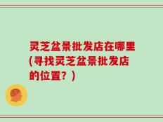 灵芝盆景批发店在哪里(寻找灵芝盆景批发店的位置？)