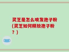 灵芝是怎么喷发孢子粉(灵芝如何释放孢子粉？)