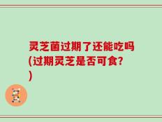 灵芝菌过期了还能吃吗(过期灵芝是否可食？)