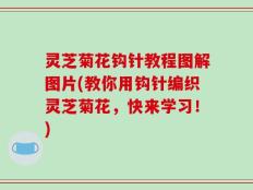 灵芝菊花钩针教程图解图片(教你用钩针编织灵芝菊花，快来学习！)