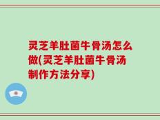 灵芝羊肚菌牛骨汤怎么做(灵芝羊肚菌牛骨汤制作方法分享)