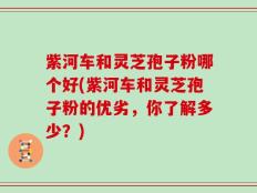 紫河车和灵芝孢子粉哪个好(紫河车和灵芝孢子粉的优劣，你了解多少？)