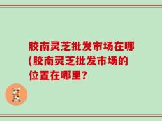 胶南灵芝批发市场在哪(胶南灵芝批发市场的位置在哪里？