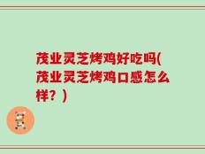 茂业灵芝烤鸡好吃吗(茂业灵芝烤鸡口感怎么样？)