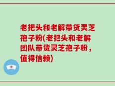老把头和老解带货灵芝孢子粉(老把头和老解团队带货灵芝孢子粉，值得信赖)