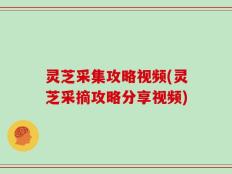 灵芝采集攻略视频(灵芝采摘攻略分享视频)