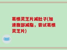 葛根灵芝片减肚子(加速腹部减脂，尝试葛根灵芝片)
