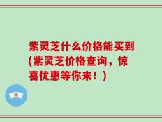 紫灵芝什么价格能买到(紫灵芝价格查询，惊喜优惠等你来！)