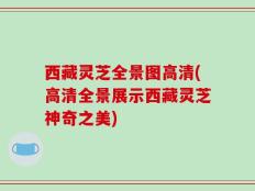 西藏灵芝全景图高清(高清全景展示西藏灵芝神奇之美)