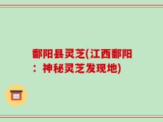 鄱阳县灵芝(江西鄱阳：神秘灵芝发现地)