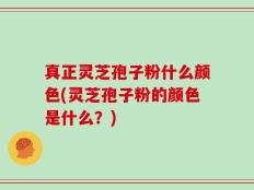 真正灵芝孢子粉什么颜色(灵芝孢子粉的颜色是什么？)