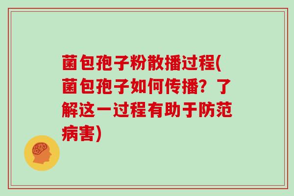 菌包孢子粉散播过程(菌包孢子如何传播?了解这一过程有助于防范病害)