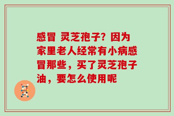 感冒 灵芝孢子?因为家里老人经常有小病感冒那些,买了灵芝孢子油,要怎么使用呢