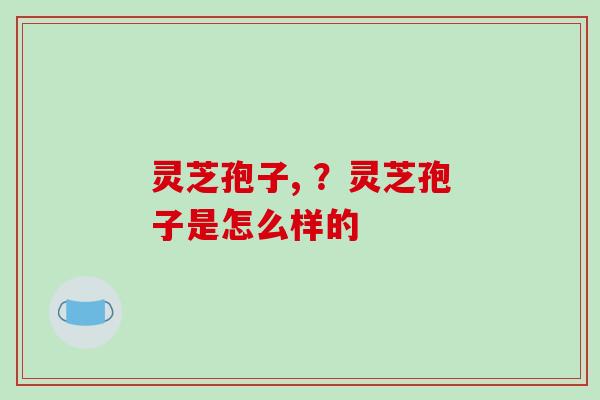 灵芝孢子, ?灵芝孢子是怎么样的