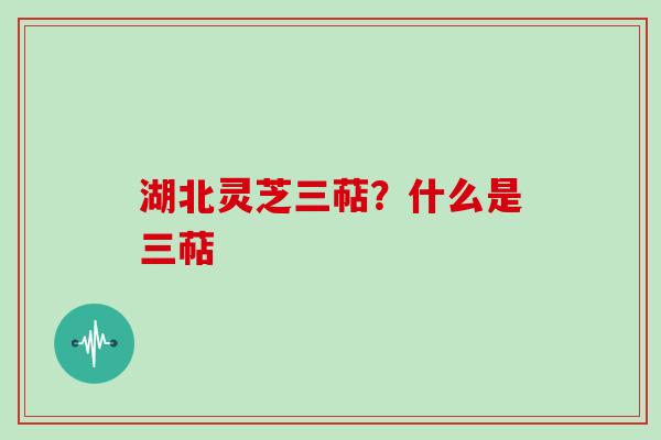 湖北灵芝三萜?什么是三萜