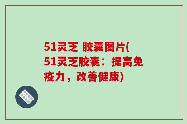 51灵芝 胶囊图片(51灵芝胶囊：提高免疫力，改善健康)