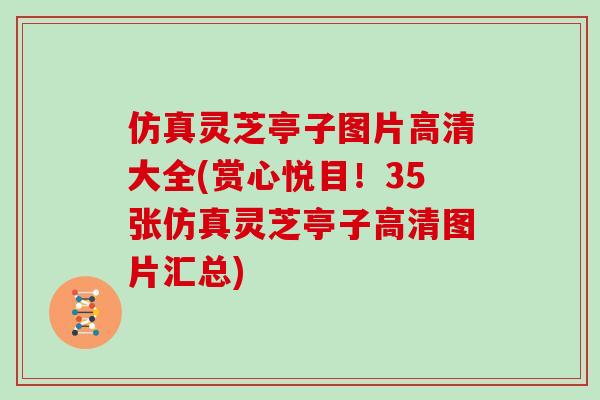 仿真灵芝亭子图片高清大全(赏心悦目!35张仿真灵芝亭子高清图片汇总)