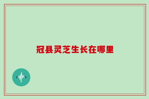 冠县灵芝生长在哪里