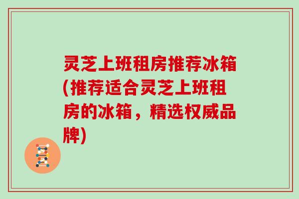 灵芝上班租房推荐冰箱(推荐适合灵芝上班租房的冰箱，精选权威品牌)