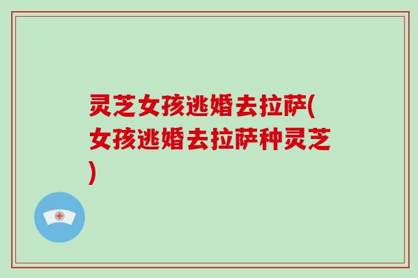 灵芝女孩逃婚去拉萨(女孩逃婚去拉萨种灵芝)