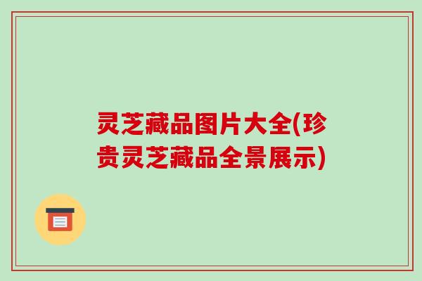 灵芝藏品图片大全(珍贵灵芝藏品全景展示)