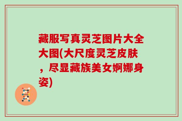 藏服写真灵芝图片大全大图(大尺度灵芝皮肤，尽显藏族美女婀娜身姿)