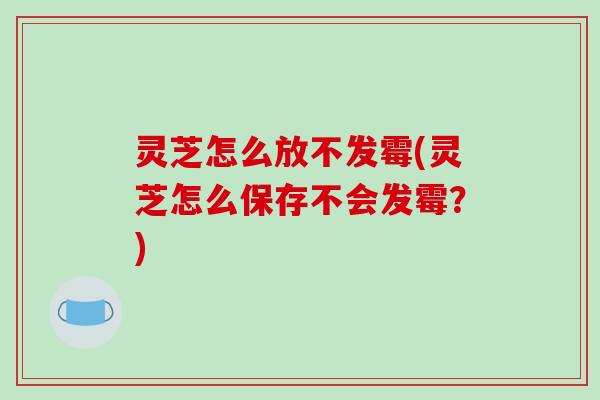 灵芝怎么放不发霉(灵芝怎么保存不会发霉?)