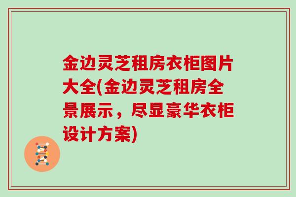 金边灵芝租房衣柜图片大全(金边灵芝租房全景展示,尽显豪华衣柜设计方案)