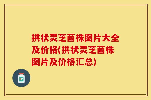 拱状灵芝菌株图片大全及价格(拱状灵芝菌株图片及价格汇总)